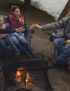 Black Sierra Plush Camping Chair for Sports & Outdoors, Oversize XL Outdoor Folding Chair Supports 400 lbs, Heavy Duty Lounge w/Cup Holders & Carry Bag Perfect for Tailgating, Patio
