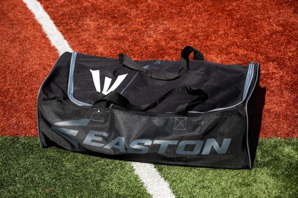 E100G TEAM EQUIPMENT DUFFLE BAG | Baseball & Fastpitch Softball | Black - Image 2